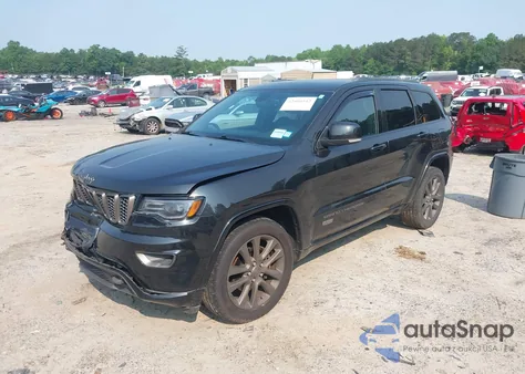 2016 Jeep Grand Cherokee Limited 75Th Anniversary from USA, damaged, VIN 1C4RJFBG7GC399175